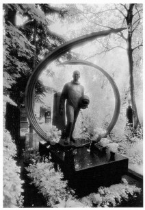 Simon Marsden, Astronaut Tomb, Novodevichy Cemetery, Moscow