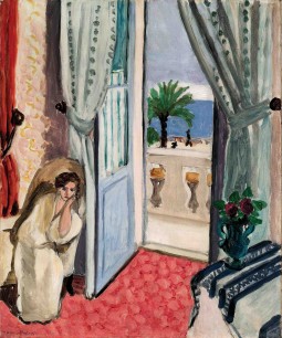 Henri Matisse,  Interior at Nice (Room at the Hôtel Méditerranée),  c. 1919  Oil on canvas   (66.7 x 54.9 cm)  Saint Louis Art Museum, Museum Purchase  © 2012 Succession H. Matisse/Artists Rights Society (ARS), New York