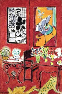 Henri Matisse, Large Red Interior (1948) Oil on canvas (146 x 97 cm) Centre Pompidou, Musée National d’Art Moderne, Paris, State purchase, 1950 © 2012 Succession H. Matisse/Artists Rights Society (ARS), New York