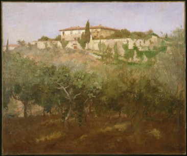 Frank Duveneck, Villa Castellani, 1887; New York (NY), Brooklyn Museum, Healy Purchase Fund B, 78.176