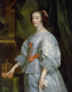 Sir Anthony van Dyck, Queen Henrietta Maria, 1609–69. Royal Collection Trust/© 2013, Her Majesty Queen Elizabeth II