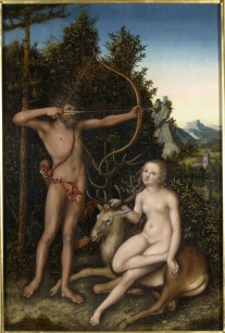 Lucas Cranach the Elder, Apollo and Diana, c.1526