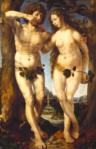 Jan Gossaert, Adam and Eve, c.1520   Royal Collection Trust © 2012, Her Majesty Queen Elizabeth II