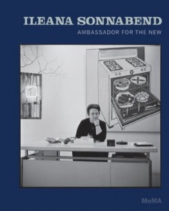 Portrait of Ileana Sonnabend on the front of the exhibition catalogue