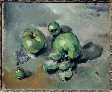 Polychromatic Green Paul Cézanne, Green Apples, c. 1873. Paris, musée d’Orsay. © Leemage/Josse.