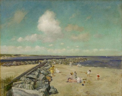 William Merritt Chase, Morning at Breakwater, Shinnecock, c. 1897. Chicago (IL), Terra Foundation for American Art, Daniel J. Terra Collection, 1999.30