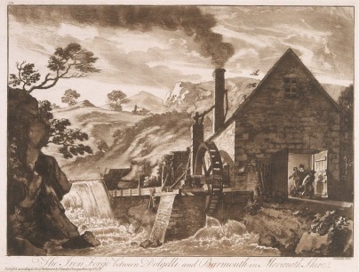 Paul Sandby, The Iron Forge between Dolgelli and Barmouth in Merionethshire