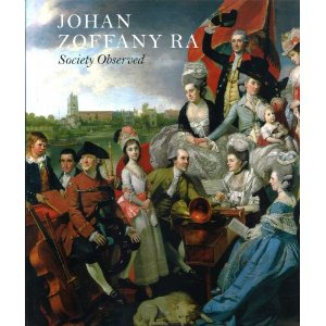 Cover of the catalogue to 'Johan Zoffany RA Society Observed'