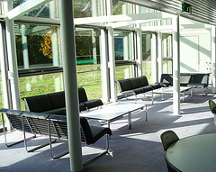 The school lounge. A place for faculty and students to meet