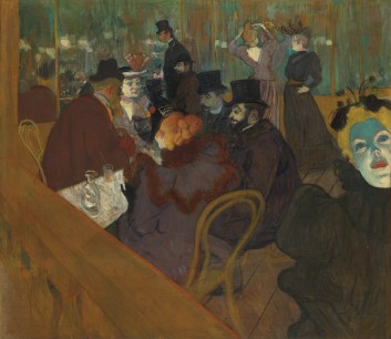 Henri de Toulouse-Lautrec, At the Moulin Rouge (1892-3)