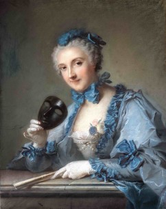 Jean-Marc Nattier (French, Paris 1685-1766 Paris) Madame Joseph Nicolas Pancrace Royer (Louise Geneviève Le Blond) c. 1750    Pastel on paper