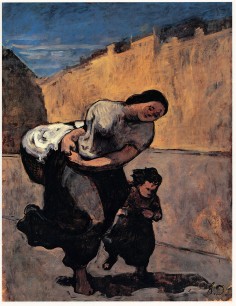 Honoré Daumier, The Burden (c.1865)