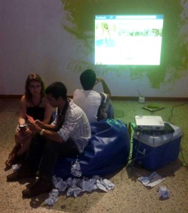 Celia/Yunior Los amigos de mis amigos (My friends’ friends) 2011, Video/ installation dimensions variable