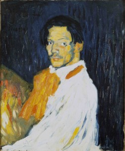 Pablo Picasso, Self-Portrait (Yo - Picasso), 1901 Oil on canvas, 73.5 x 60.5 cm Private collection