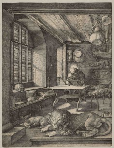 Albrecht Dürer,St Jerome in his study, 1514