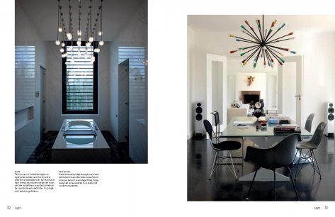 A spread from 10 Principles of Good Interior Design by Vinny Lee