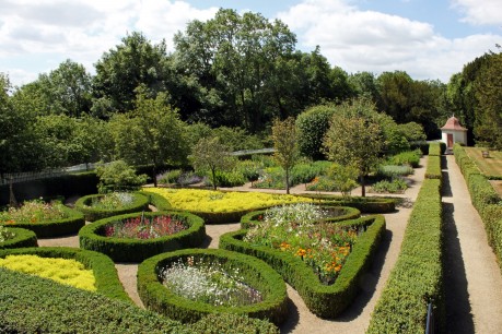 Part of the garden, the American Museum in Britain