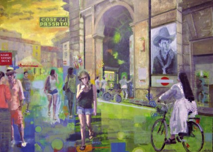 AÌda Rubio Gonzalez, Florence, 2012, oil on canvas 146x195cm