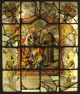 A Royal Benefactor, 1650–1700, Dutch, Stained Glass Museum 1994.5.2