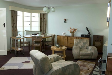 A 'dining lounge' in 1935. Photo Chris Ridley. Courtesy the Geffrye Museum