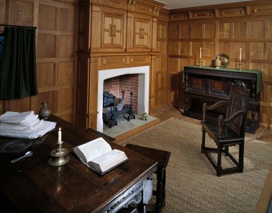 A hall in 1630. Photo Chris Ridley. Courtesy of the Geffrye Museum