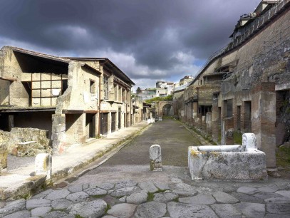 A. Herculaneum, Bay of Naples, Italy, 2012 © Soprintendenza Speciale per i Beni Archeologici di Napoli e Pompei / Trustees of the British Museum