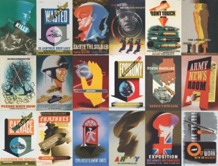 Abram Games - just some of his 100+ wartime posters