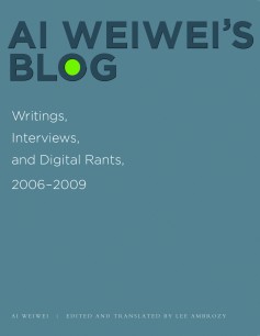 Cover of Ai WeiWei's Blog