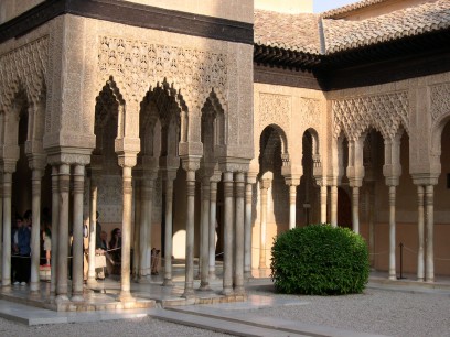 Detail of architecture, The Alhambra