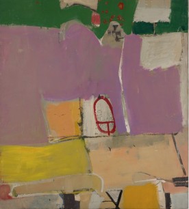 Richard Diebenkorn,  Albuquerque #4 (1951).  Oil on canvas, 128.9x116.2cm.  Saint Louis Art Museum. Gift of Joseph Pulitzer Jr. © 2014 The Richard Diebenkorn Foundation