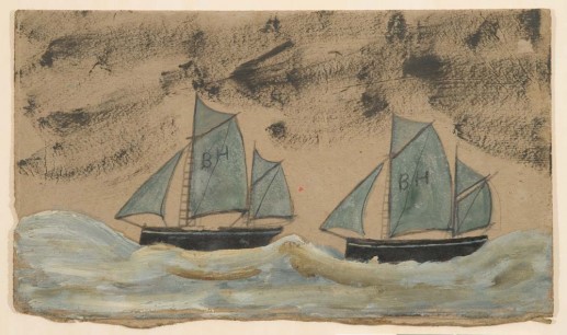 Alfred Wallis, Two Boats, c. 1930