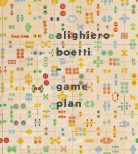 Cover of Alighiero Boetti: Game Plan