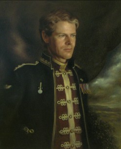 Crispin Robjent, An Officer, oil on canvas. Photo: Hallmark Photography