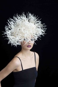 Anemone hat designed by Sylvia Fletcher