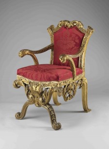 William Kent, Armchair for Devonshire House c. 1733–40. Photography by Bruce White © Devonshire Collection, Chatsworth. Reproduced by permission of Chatsworth Settlement Trustees.