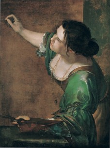 Artemesia Gentileschi, Self-Portrait as the Allegory of Painting, c 1638-9 Royal Collection, London