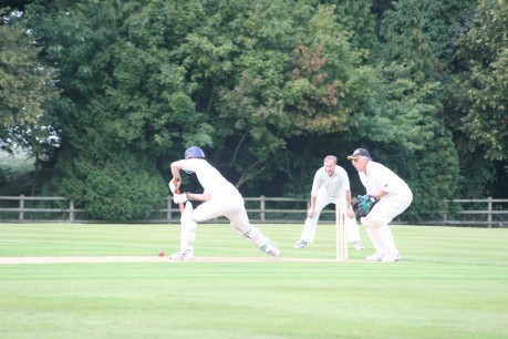 Cricket at Ascott. The Ascott team versus Stewkley. Photo: Natonal Trust