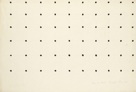 Bridget Riley, Untitled (study for Static), 1966. © The artist.