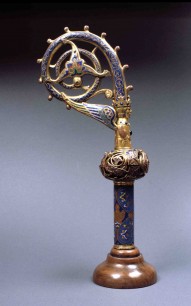 Crozier, Limoges  (c.1200), from the Jose Lazaro Galdiano Museum