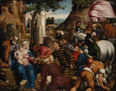 Jacopo Bassano The Adoration of the Kings  Early 1540s