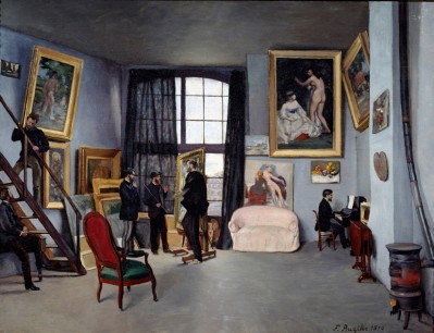 Frédéric Bazille, The Artist's Sudion (1870)