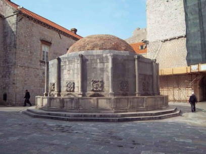 Big Onofrio fountain and reservoir, Dubrovnik