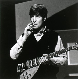 Terry O'Neill, John Lennon in rehearsal, 1963.