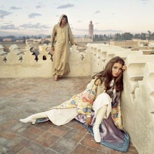 Patrick Lichfield, Paul and Talitha Getty, Marrakech, Morocco, 1969. © Chris Beetles Fine Art Photographs