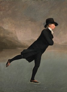 Here attributed to Henri-Pierre Danloux, The Revd Robert Walker (‘The Skating Minister’), c. 1798–9, oil on canvas, 76.1x63.5cm, Scottish National Gallery, Edinburgh
