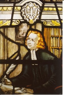 'Conversion' stained glass window, John Wesley Chaper. © The Museum of Methodism & Wesley’s Chapel