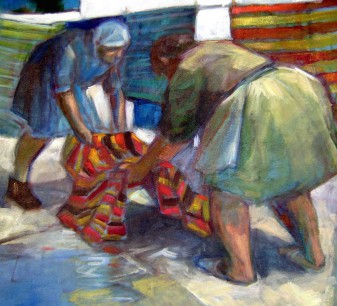 Daphne Petrohilos, Carpet Washing Day © the artist