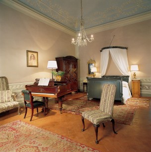 The Brownings' Bedroom at Casa Guidi