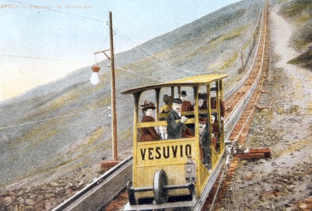 The Vesuvius funicular