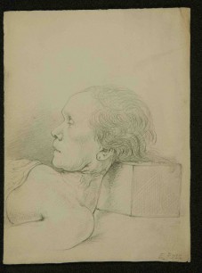 William Holme Clift drawing of Eliza Ross © Royal College of Surgeons